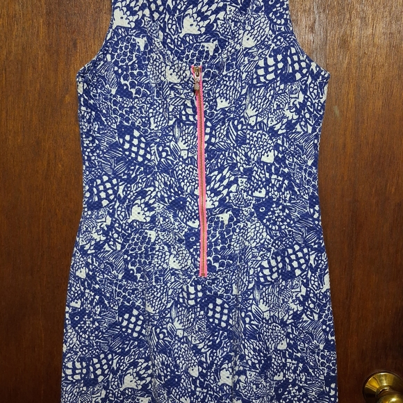 LILLY PULITZER... Blue and White Swim Coverup - Picture 5 of 7